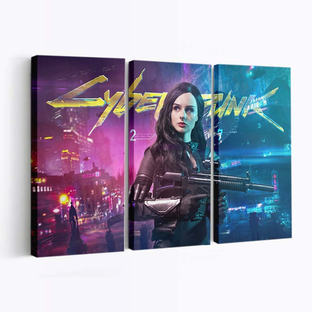 cyberpunk 2077 x witcher 3 cosplay 4k cb